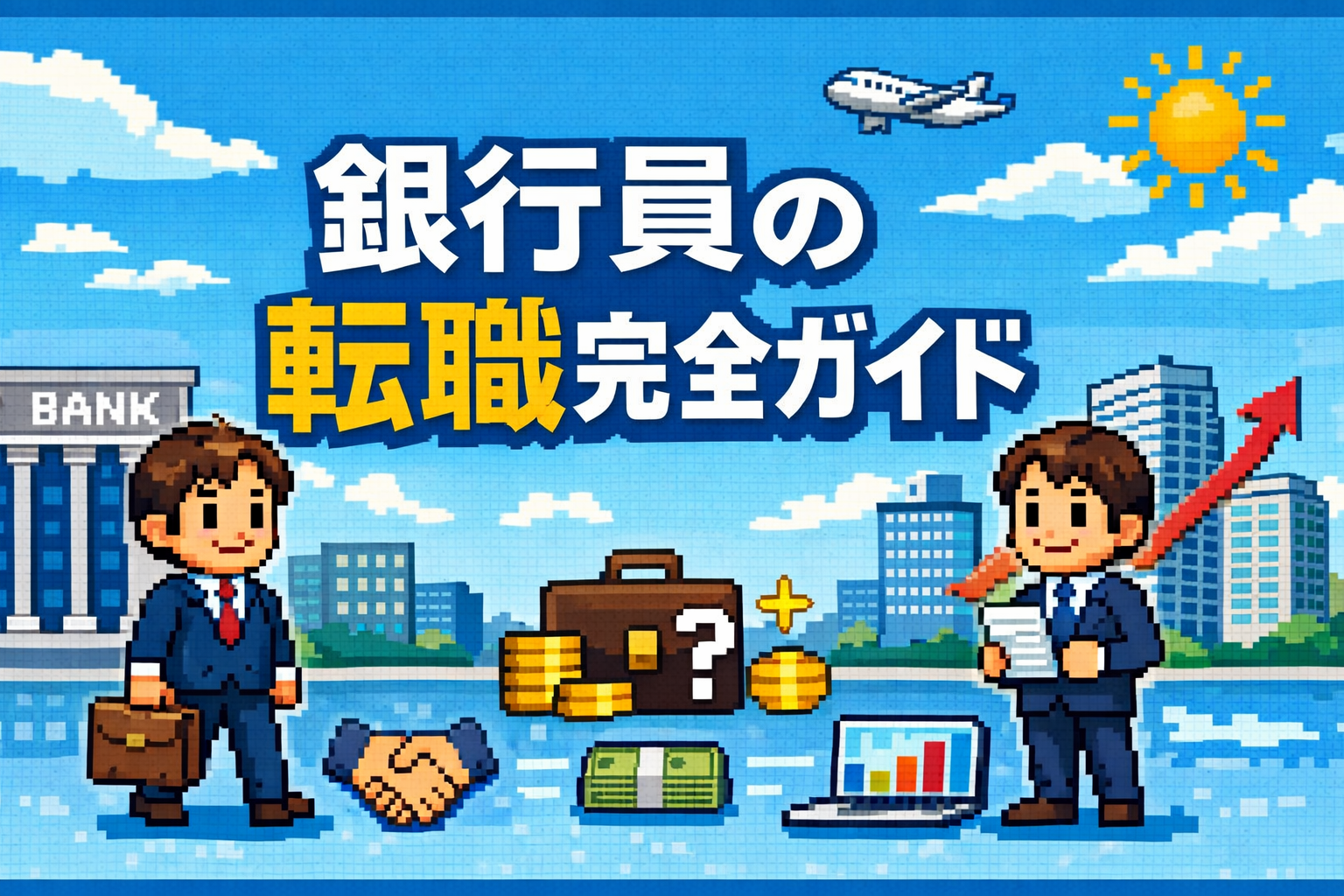 銀行員の転職完全ガイド|年収・市場価値・何歳まで可能かを経験者視点で整理
